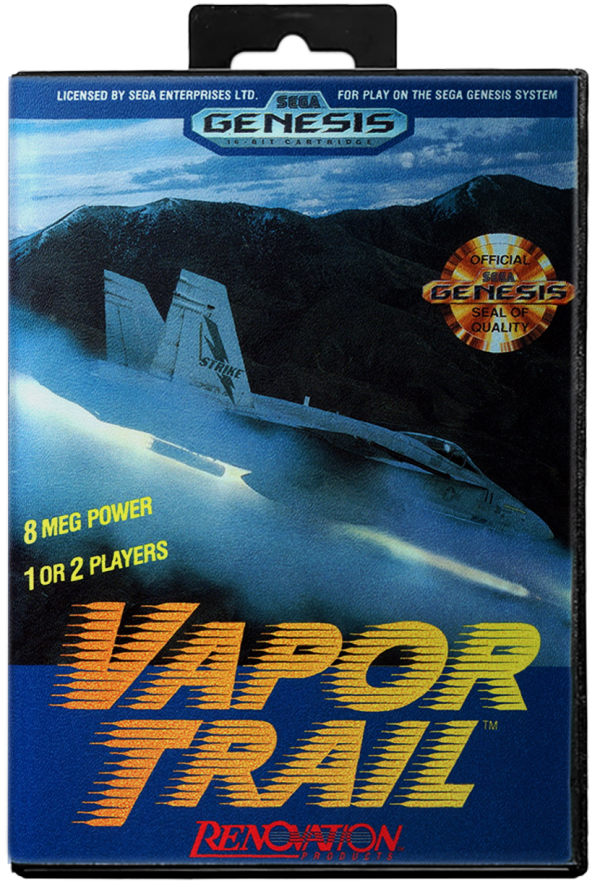Vapor Trail: Hyper Offence Formation - Sega Genesis