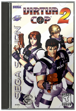 Virtua Cop 2 - Sega Saturn