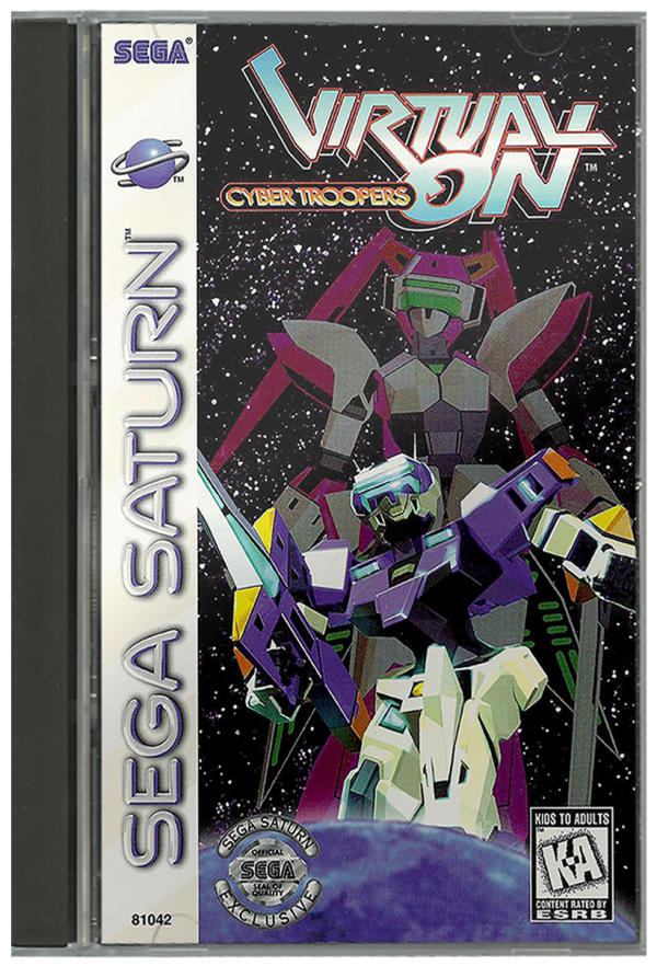 Virtual-On Cyber Troopers - Sega Saturn