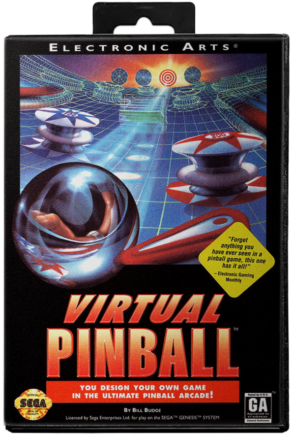 Virtual Pinball - Sega Genesis