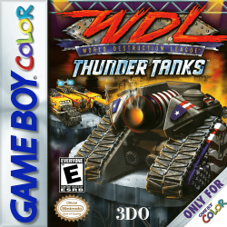 WDL Thunder Tanks - Nintendo Gameboy Color