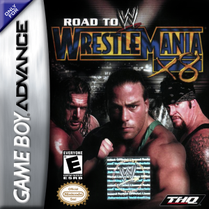 WWE Road To WrestleMania X8 - Nintendo Gameboy Advance