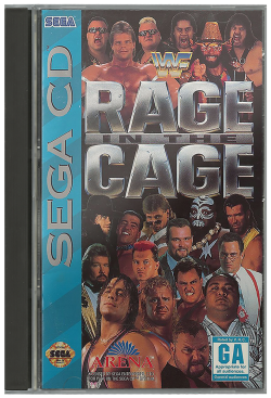 WWF Rage in the Cage - Sega CD