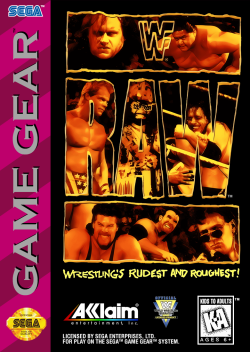 WWF Raw- Sega Game Gear