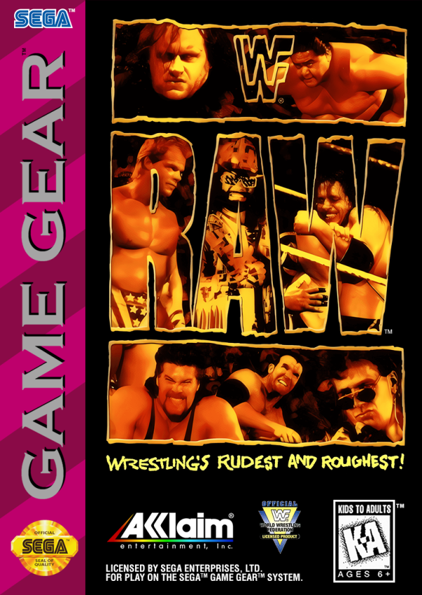WWF Raw- Sega Game Gear