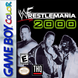 WWF Wrestlemania 2000 - Nintendo Gameboy Color