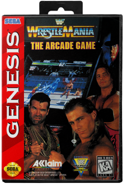 WWF Wrestlemania Arcade Game - Sega Genesis