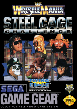 WWF Wrestlemania Steel Cage Challenge- Sega Game Gear