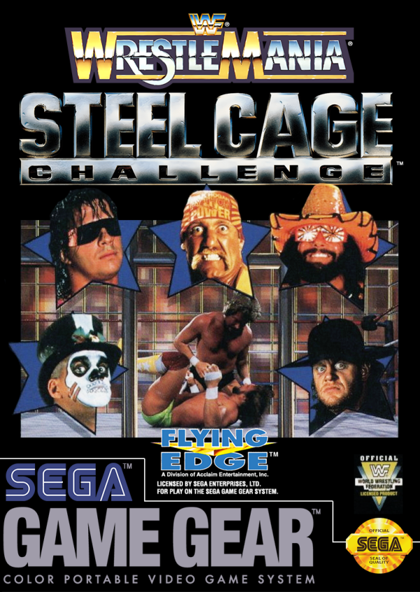 WWF Wrestlemania Steel Cage Challenge- Sega Game Gear