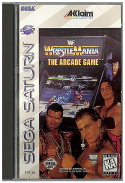 WWF Wrestlemania The Arcade Game - Sega Saturn