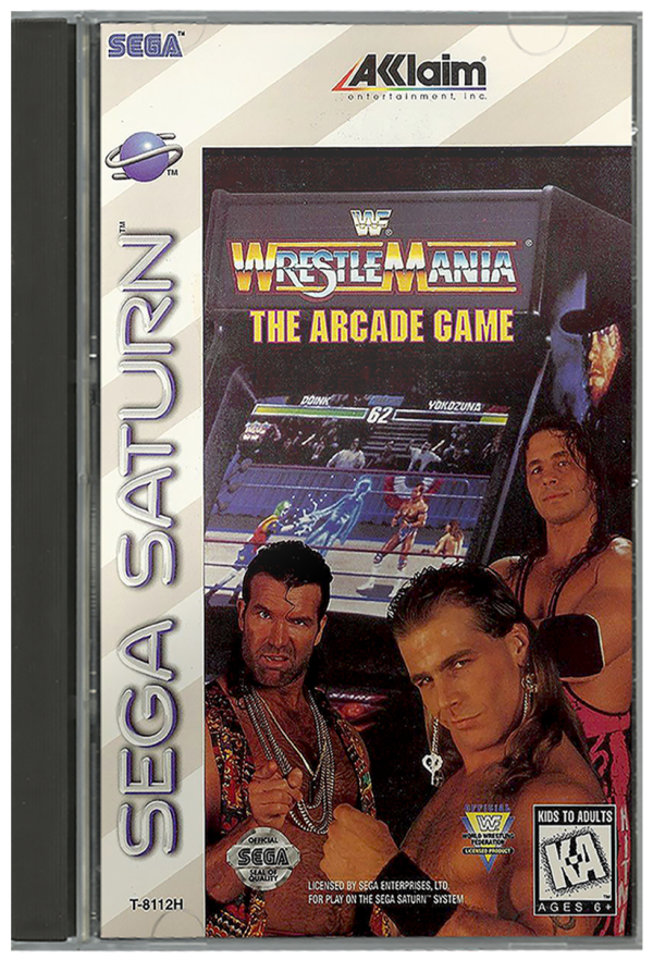 WWF Wrestlemania The Arcade Game - Sega Saturn