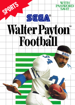 Walter Payton Football - Sega Master System