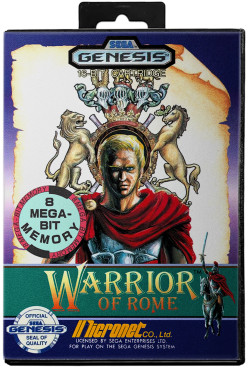 Warrior of Rome - Sega Genesis