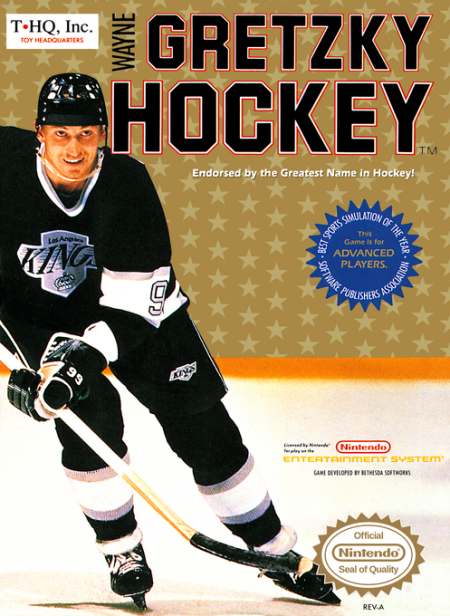 Wayne Gretzky Hockey - Nintendo NES