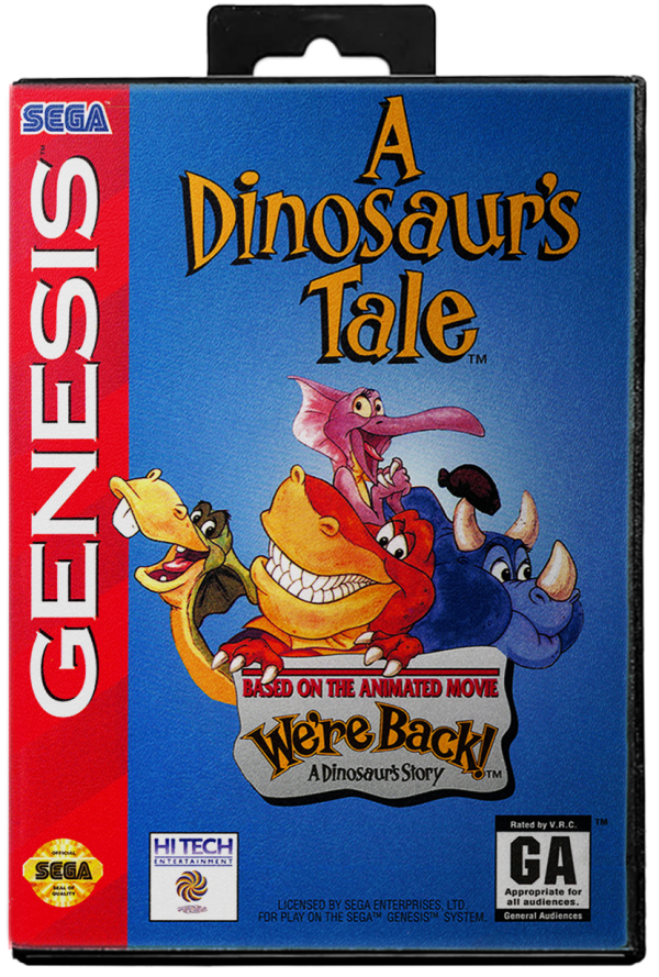 A Dinosaur's Tale - Sega Genesis