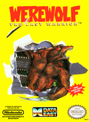 Werewolf The Last Warrior - Nintendo NES