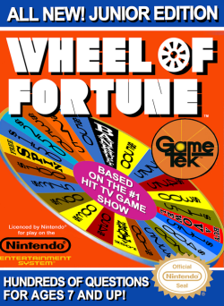 Wheel of Fortune Junior Edition - Nintendo NES