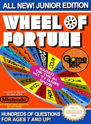 Wheel of Fortune Junior Edition - Nintendo NES