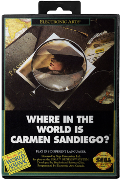 Where in the World is Carmen Sandiego - Sega Genesis
