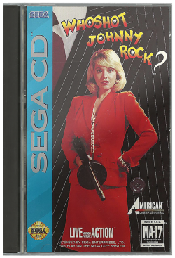 Who Shot Johnny Rock - Sega CD