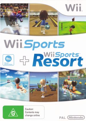 Wii Sports & Wii Sports Resort - Nintendo Wii