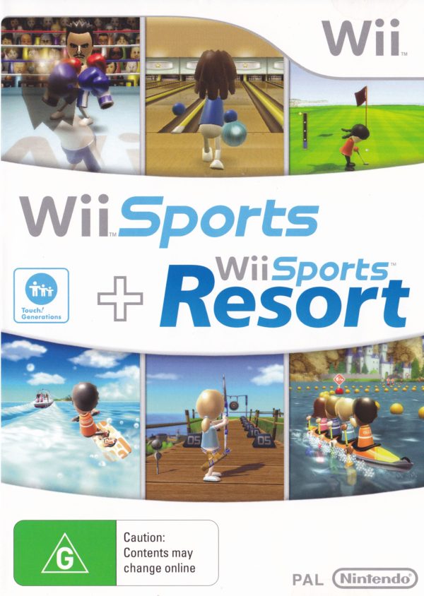 Wii Sports & Wii Sports Resort - Nintendo Wii