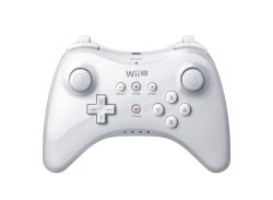 White Nintendo Wii U Pro Controller