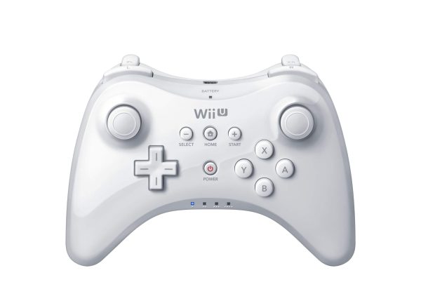 White Nintendo Wii U Pro Controller