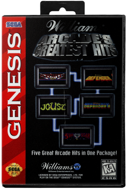 Williams Arcade's Greatest Hits - Sega Genesis