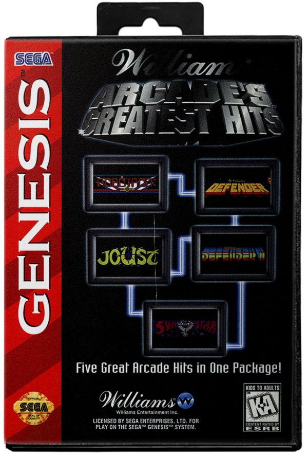 Williams Arcade's Greatest Hits - Sega Genesis