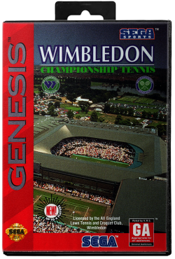 Wimbledon Championship Tennis - Sega Genesis