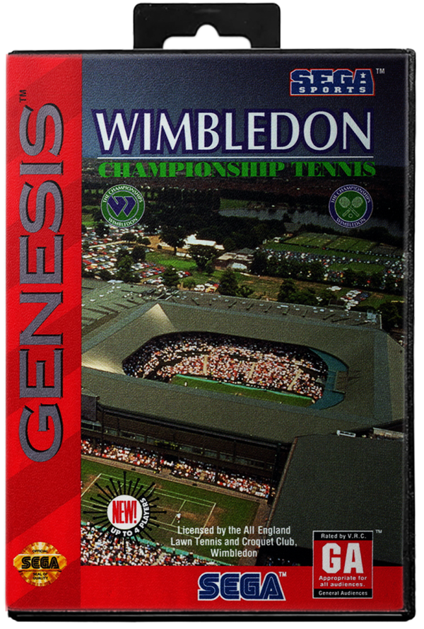 Wimbledon Championship Tennis - Sega Genesis