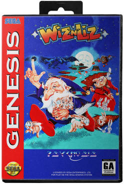 Wiz 'n' Liz - Sega Genesis