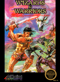Wizards & Warriors - Nintendo NES