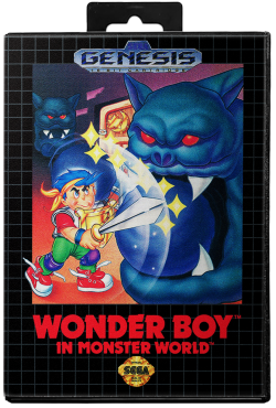 Wonder Boy in Monster World - Sega Genesis