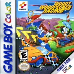 Woody Woodpecker Racing - Nintendo Gameboy Color