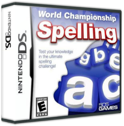World Championship Spelling - Nintendo DS