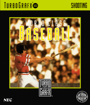 World Class Baseball - TurboGrafx 16