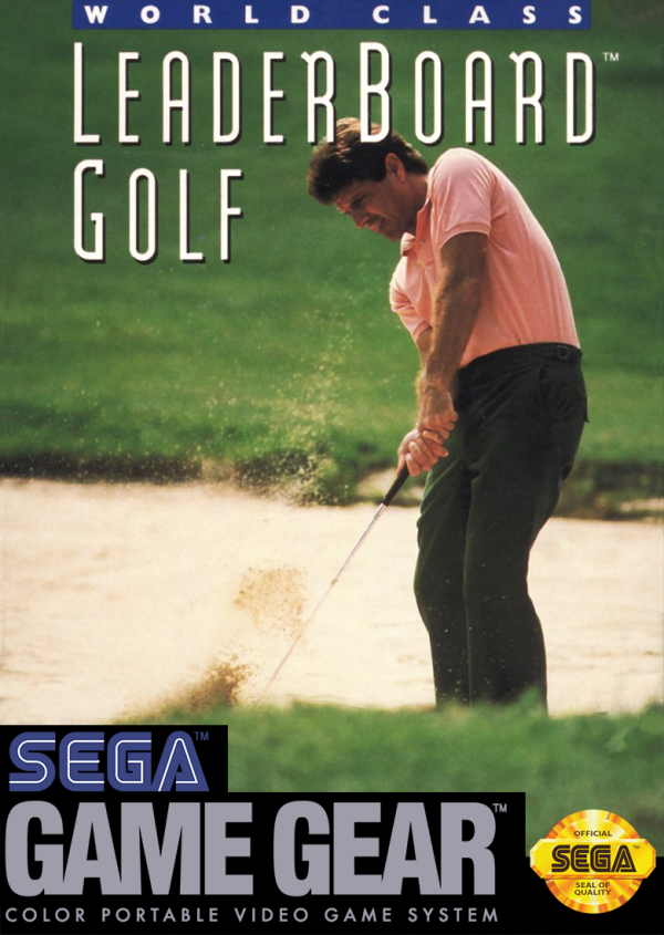 World Class Leader Board Golf- Sega Game Gear
