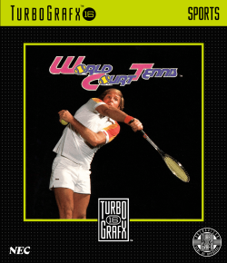 World Court Tennis - TurboGrafx 16