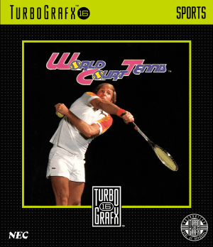 World Court Tennis - TurboGrafx 16