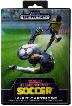World Championship Soccer - Sega Genesis