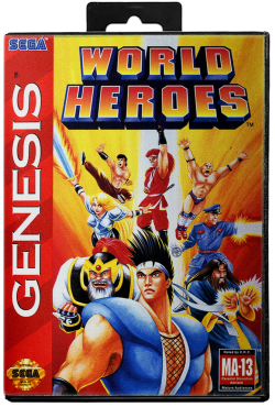 World Heroes - Sega Genesis
