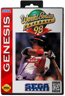 World Series Baseball 98 - Sega Genesis