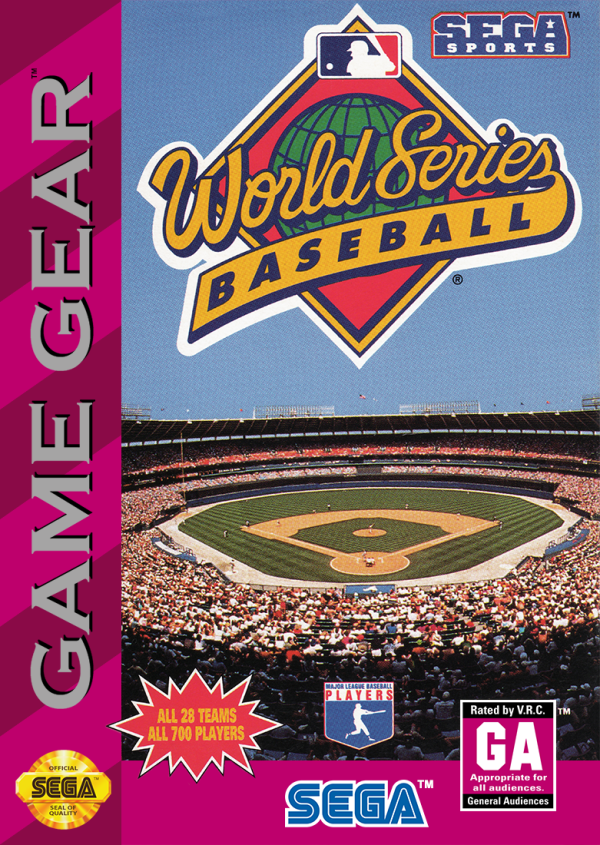 World Series Baseball- Sega Game Gear