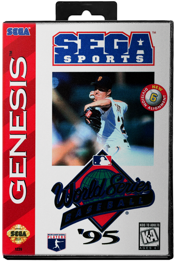 World Series Baseball 95 - Sega Genesis