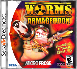 Worms Armageddon - Sega Dreamcast