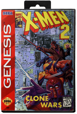 X-Men 2 The Clone Wars - Sega Genesis
