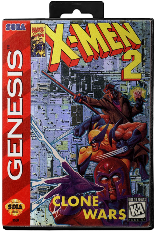 X-Men 2 The Clone Wars - Sega Genesis