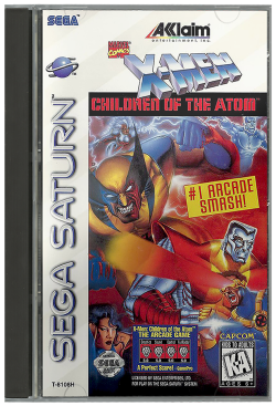 X-Men Children of the Atom - Sega Saturn